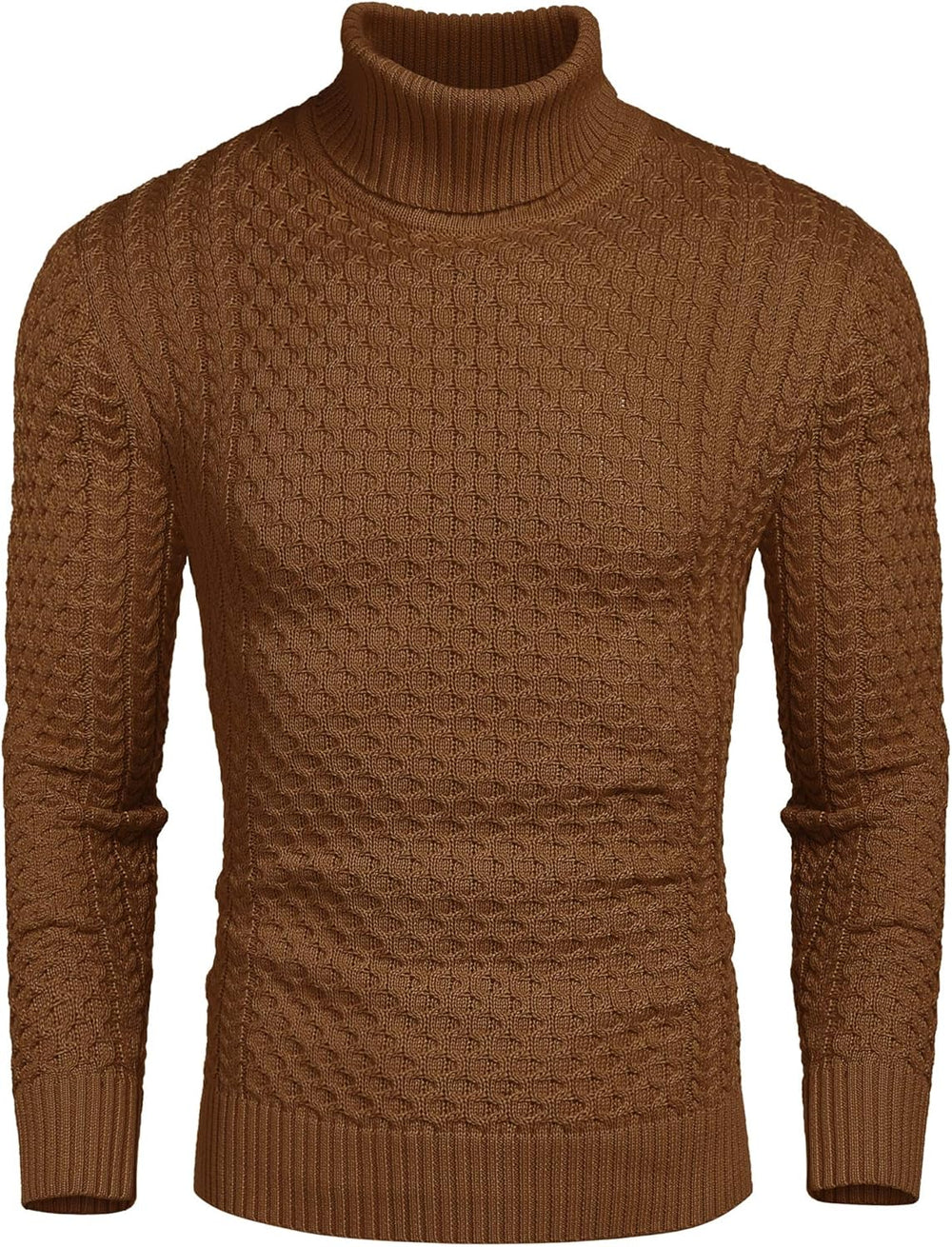 Casual Knit Men's Turtleneck - Sander