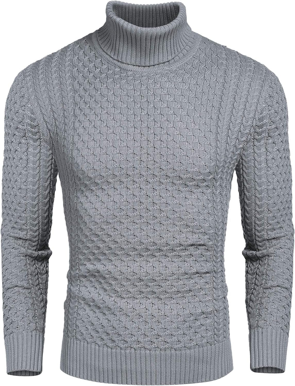 Casual Knit Men's Turtleneck - Sander