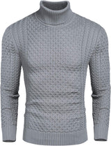 Casual Knit Men's Turtleneck - Sander