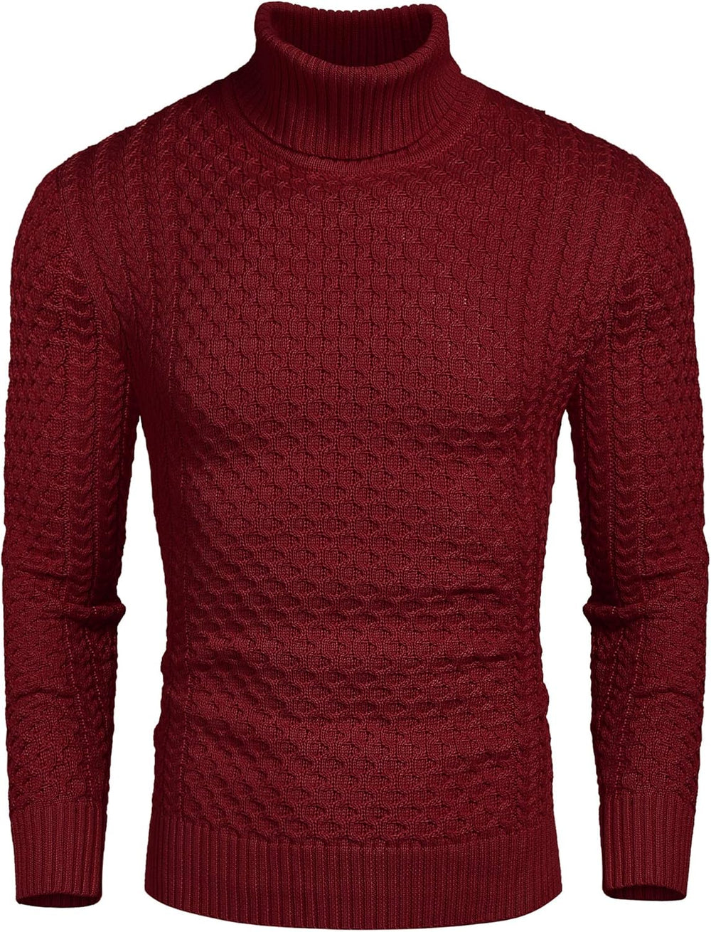 Casual Knit Men's Turtleneck - Sander