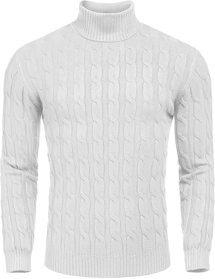 Casual Knit Men's Turtleneck - Sander