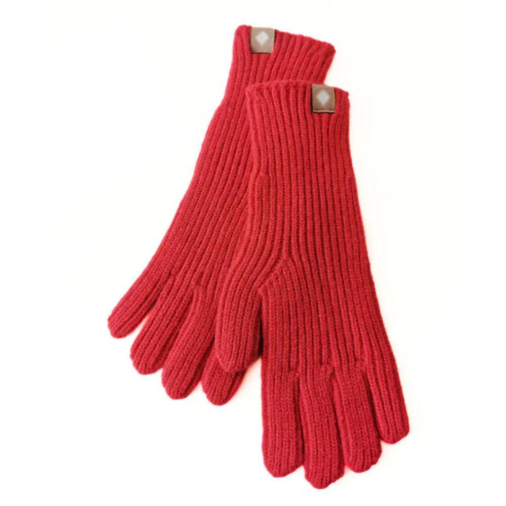 Elara Women's Casual Knitted Gloves - Stylish & Warm Winter Accessories