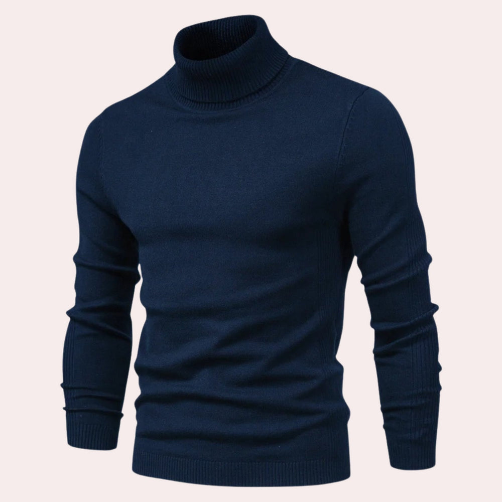 Casual Men's Turtleneck - Noah - 6