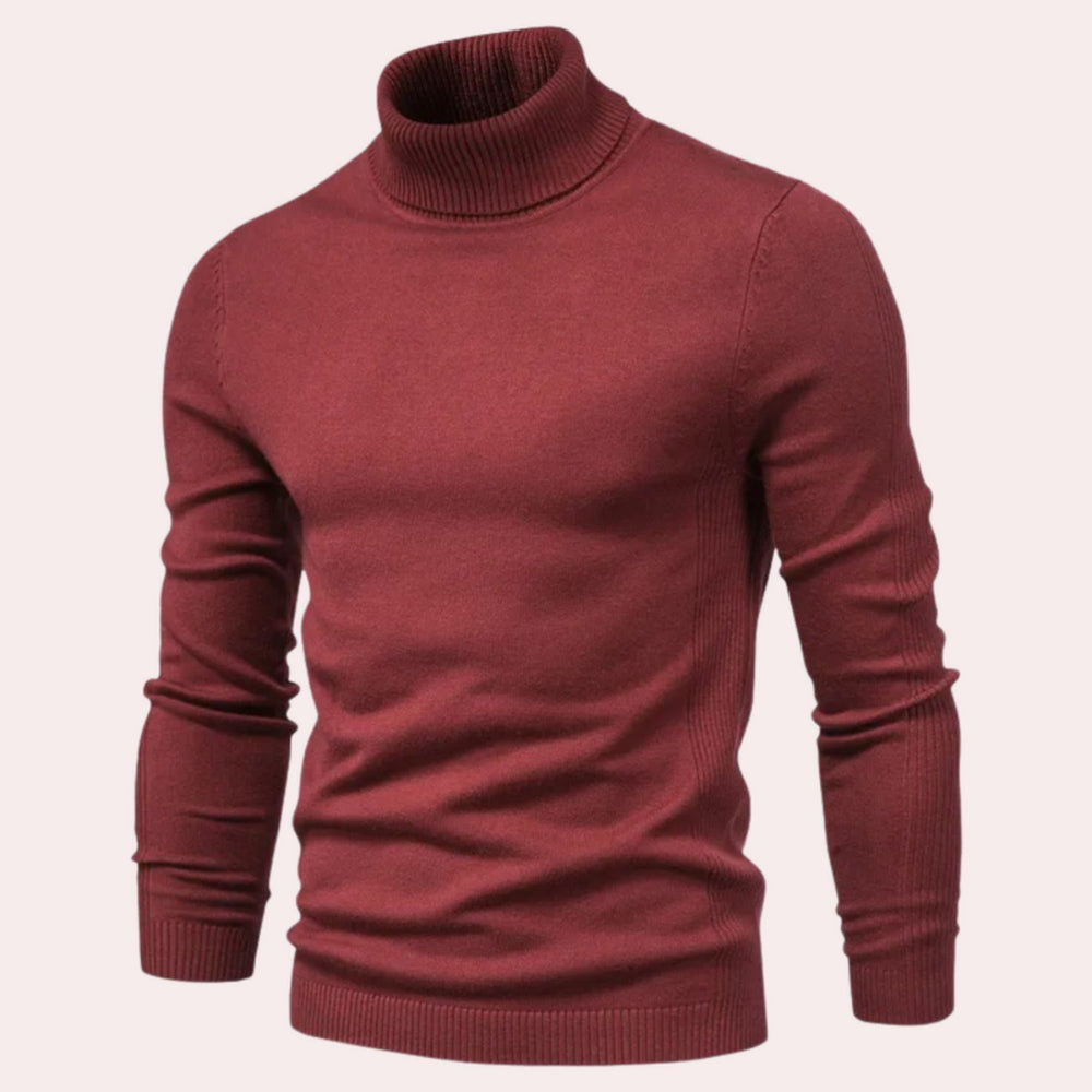 Casual Men's Turtleneck - Noah - 4