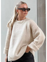 Casual Wool Ladies Sweater - Clara