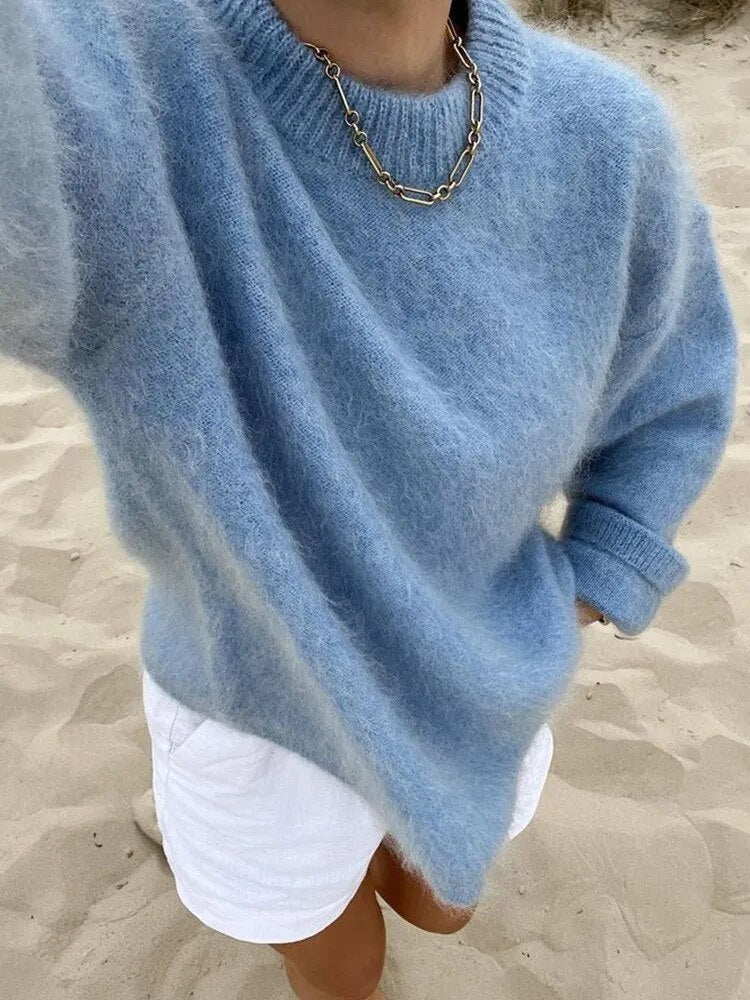 Casual Wool Ladies Sweater - Clara