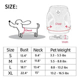 Adjustable Cat & Dog Walking Harness with Leash Set - No-Pull, Comfortable Fit for Small to Large Pets
