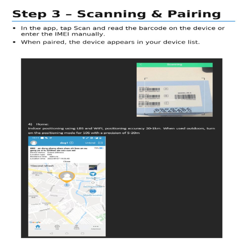 Cat GPS Tracker Collar Real Time Tracking