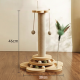 Cat Scratching Post – Sisal, Interactive Play & Activity Center
