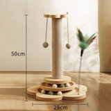 Cat Scratching Post – Sisal, Interactive Play & Activity Center