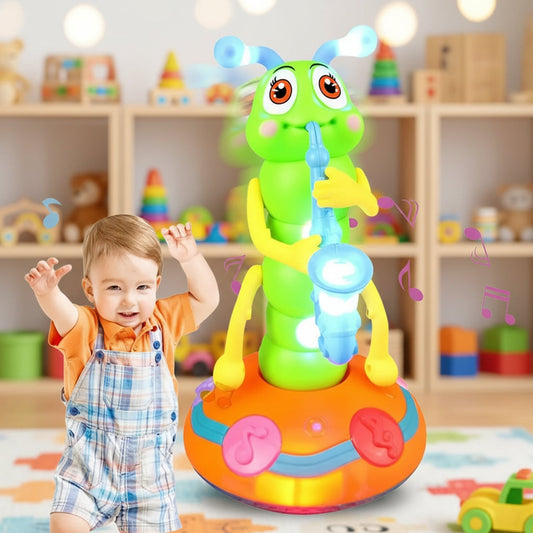 Dancing Caterpillar Toy – Musical Sound, Light-Up Design & Baby Kids