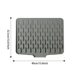 Optimized Product Title: "Silikon-Abtropfmatte mit Schneller Entwässerung – Hitzebeständig & Rutschfest für Küche und Grill" 

This title includes relevant keywords and highlights key features to improve visibility and appeal in Google Shopping.