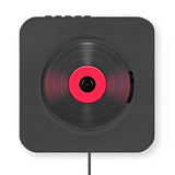 Wall-Mounted Bluetooth CD Player & Wireless Speaker System - Stylish Home Audio Solution