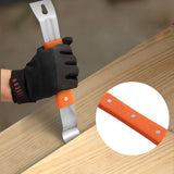 Stainless Steel Pry Bar – Nail Puller, Non-Slip Grip & 27cm Multi-Tool
