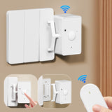 Wireless Remote Light Switch – 433MHz 1.5km Range, USB Rechargeable & Adhesive Mount