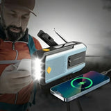 Emergency Weather Radio – Solar & Hand Crank, AM/FM/Weather & Power Bank