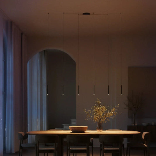 Pendant Light – Modern Geometric Design, Adjustable Height & Ceiling Mount