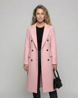 Women's belted trench coat, view 2