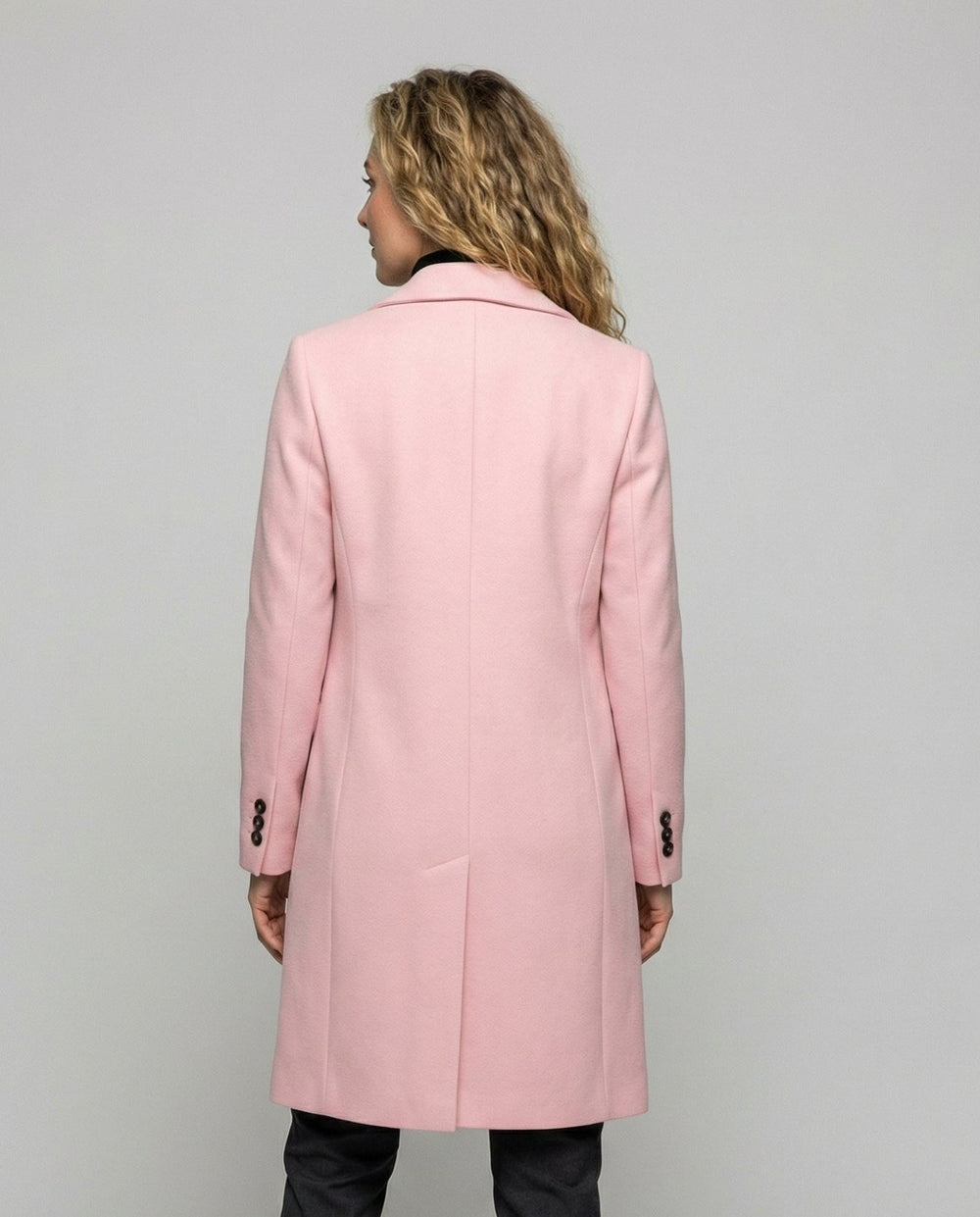 Women's belted trench coat, view 4