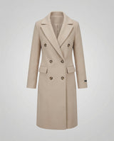 Women's belted trench coat, view 6