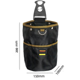 Clip-On Tool Belt Pouch – Waterproof Fabric, Spring Closure & Two Sizes