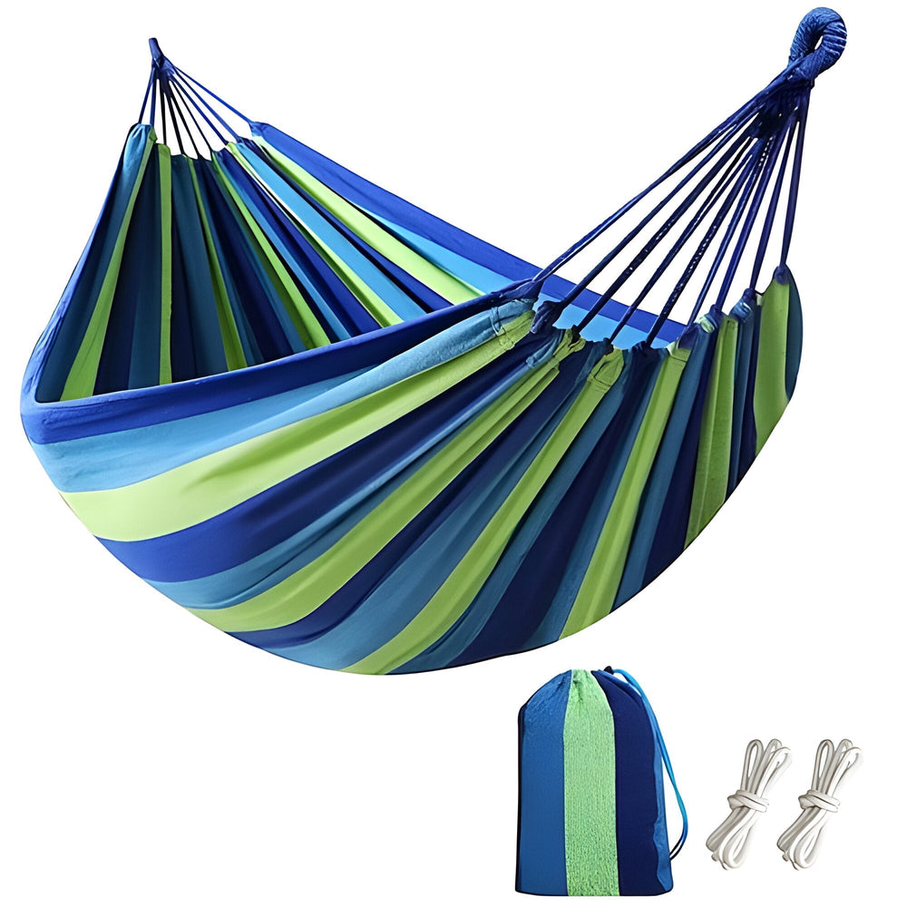 Ultralight Mesh Hammock – Breathable, 200kg Capacity & Carabiners Included