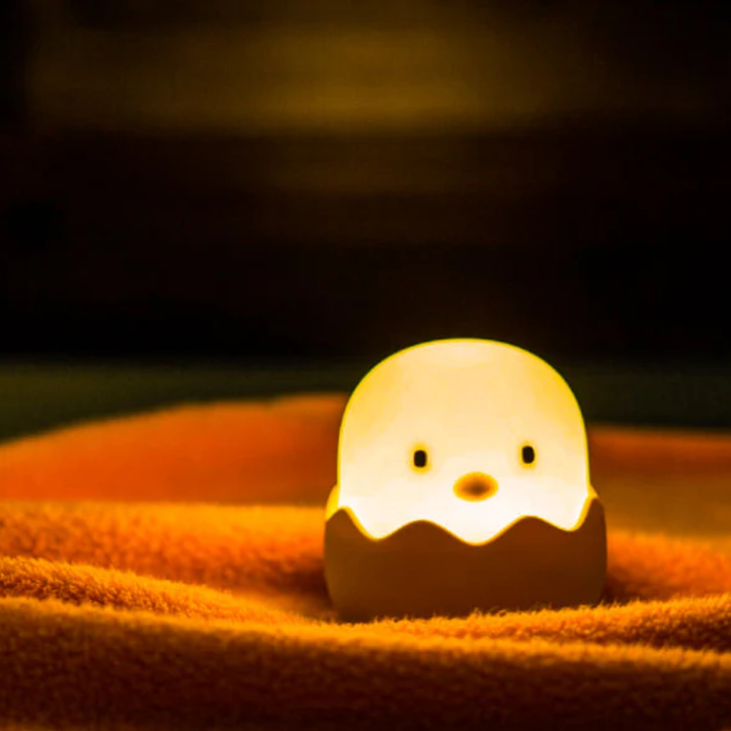CozyChick Children's Chick Night Light - Soft Glow LED Lamp for Kids' Rooms, Sleep Aid, and Nursery Decor