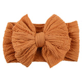 Cute Children's Nylon Headband with Bow - Soft, Stretchy & Comfortable Hair Accessory for Girls