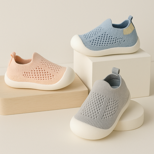 Toddler Sneakers – Slip-On, Anti-Slip Sole & Multiple Sizes