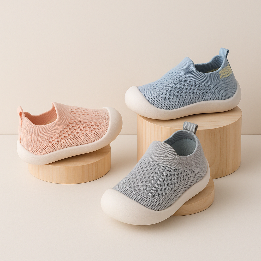 Toddler Sneakers – Slip-On, Anti-Slip Sole & Multiple Sizes