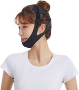 Breathable Neoprene Chin Strap for Snoring Relief – Comfortable Sleep Aid to Reduce Snoring at Night
