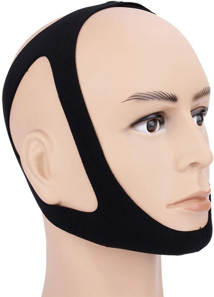 Breathable Neoprene Chin Strap for Snoring Relief – Comfortable Sleep Aid to Reduce Snoring at Night