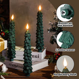 Premium Christmas Tree Candles - Festive Holiday Decor for a Magical Glow