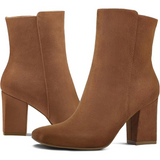 Jamie Chunky Block Heel Ankle Boots for Women - Stylish & Comfortable Footwear