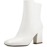 Jamie Chunky Block Heel Ankle Boots for Women - Stylish & Comfortable Footwear