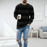 Chunky Knit Scandinavian Men's Sweater - Arvid - 3