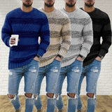 Chunky Knit Scandinavian Men's Sweater - Arvid - 5