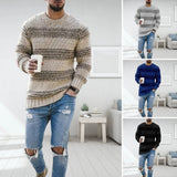 Chunky Knit Scandinavian Men's Sweater - Arvid - 6