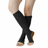CIRCULARELIEF Compression Socks with Zipper - Ultimate Support & Pain Relief for Swollen Feet & Legs