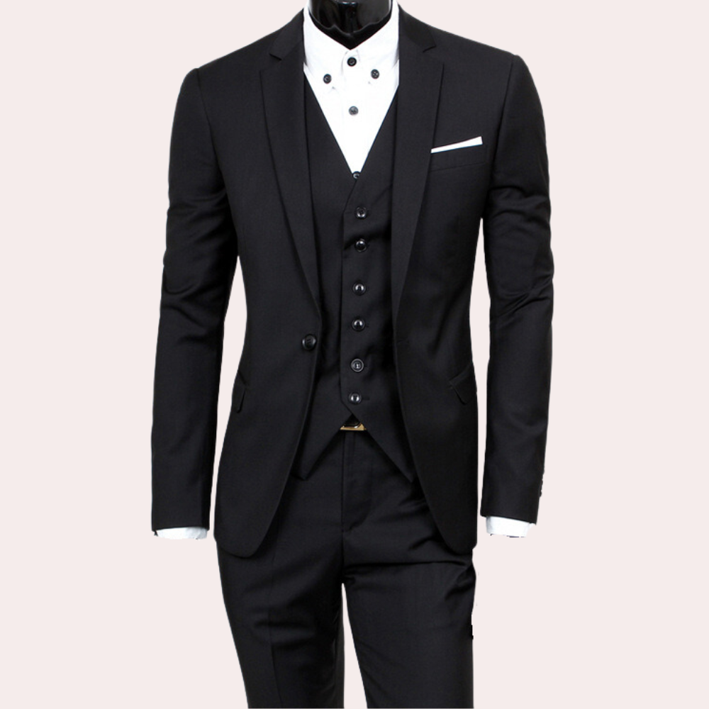 Classic 3-Piece Men's Suit - Theo