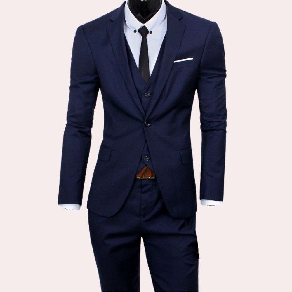 Classic 3-Piece Men's Suit - Theo