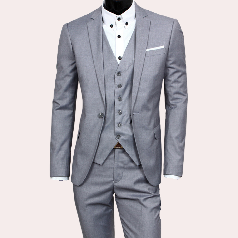 Classic 3-Piece Men's Suit - Theo