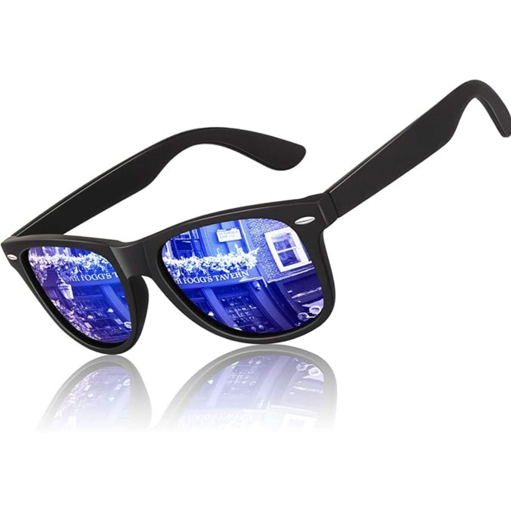 Jamie Classic 80's Retro Polarized Sunglasses - Vintage Style UV Protection Eyewear