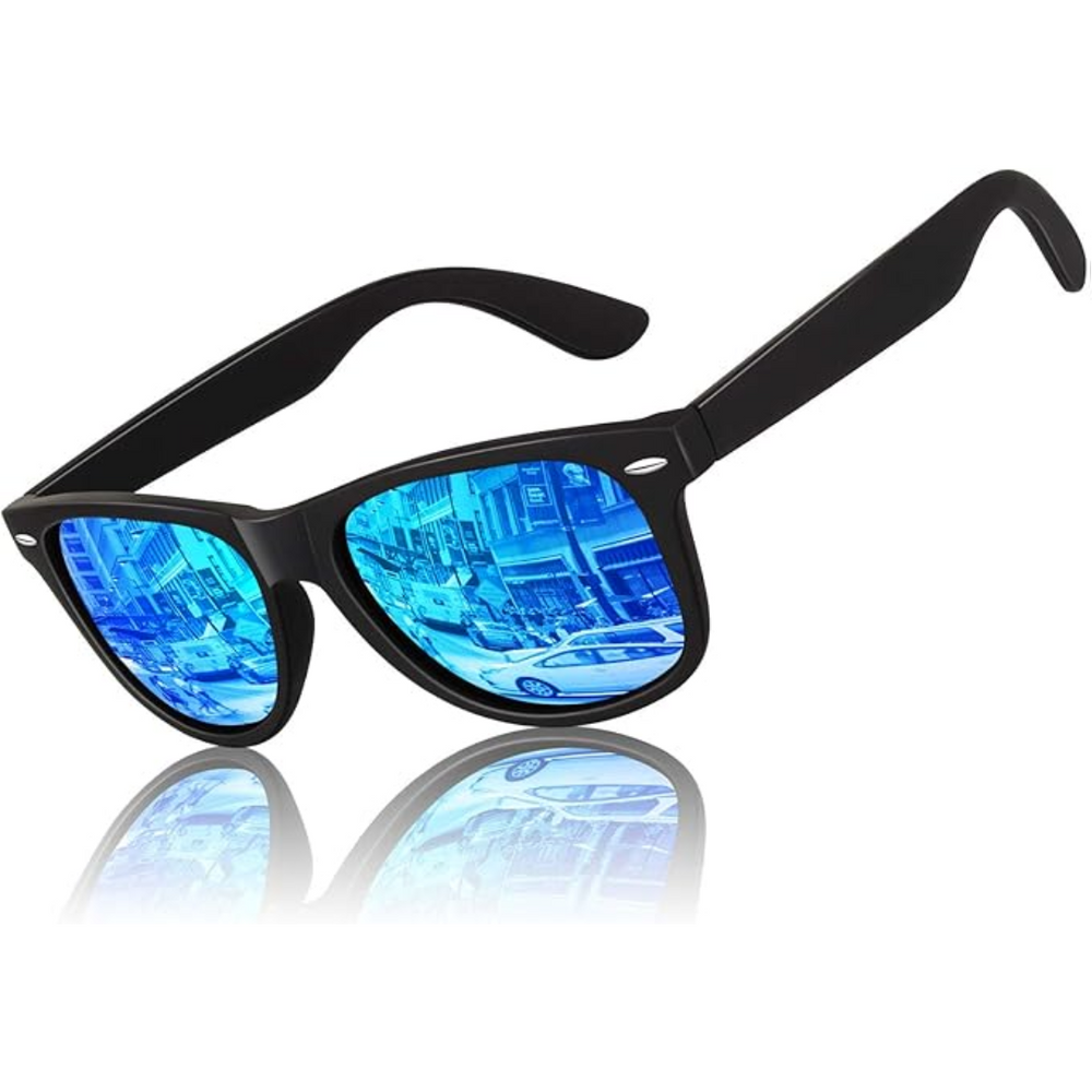 Jamie Classic 80's Retro Polarized Sunglasses - Vintage Style UV Protection Eyewear
