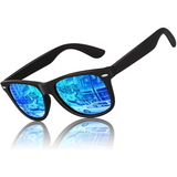 Jamie Classic 80's Retro Polarized Sunglasses - Vintage Style UV Protection Eyewear