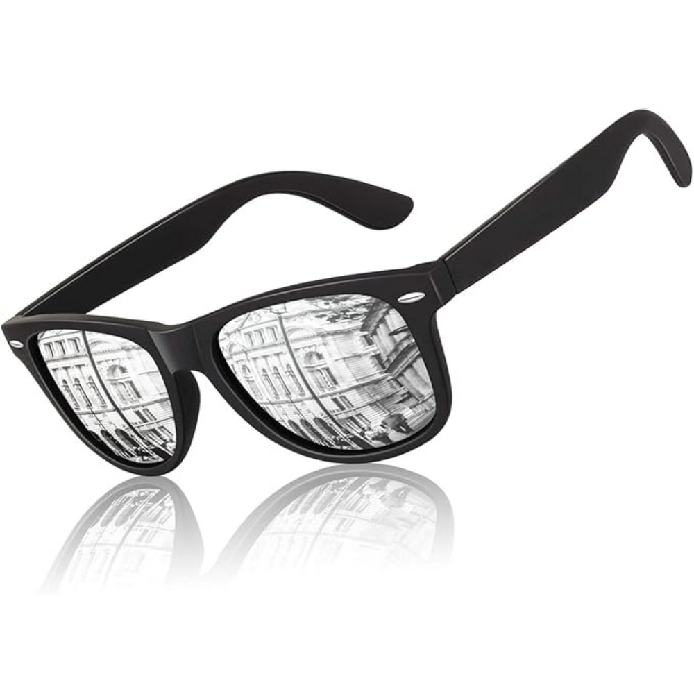 Jamie Classic 80's Retro Polarized Sunglasses - Vintage Style UV Protection Eyewear