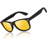 Jamie Classic 80's Retro Polarized Sunglasses - Vintage Style UV Protection Eyewear