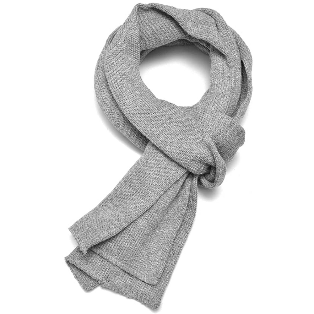 Xander Classic Double Layer Knit Winter Scarf for Men - Warm, Stylish & Versatile Cold Weather Accessory
