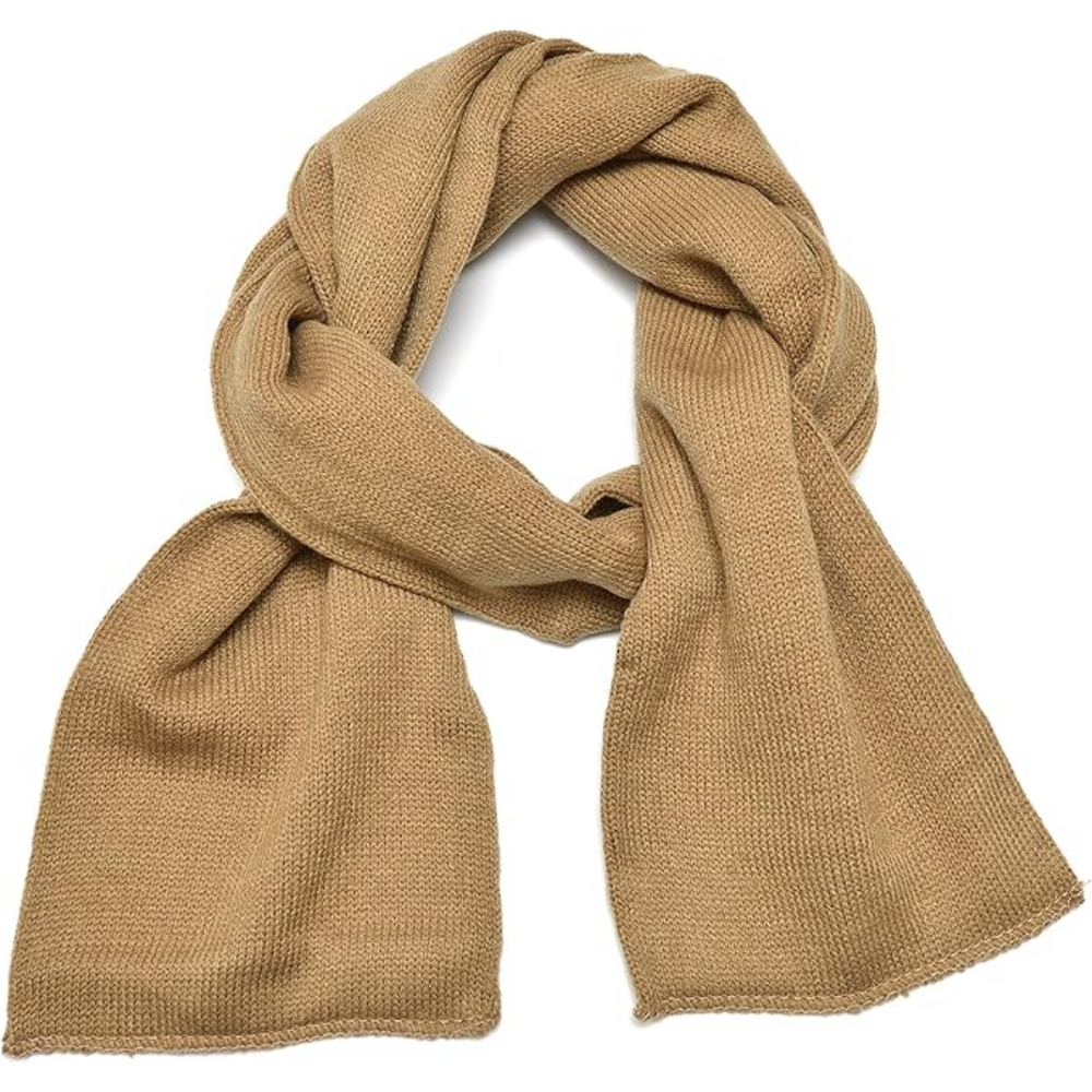 Xander Classic Double Layer Knit Winter Scarf for Men - Warm, Stylish & Versatile Cold Weather Accessory