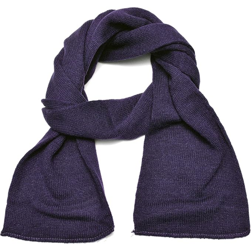 Xander Classic Double Layer Knit Winter Scarf for Men - Warm, Stylish & Versatile Cold Weather Accessory